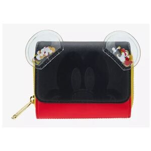 Loungefly Disney Mickey Mouse Confetti Ears Wallet | NEW WITH TAGS